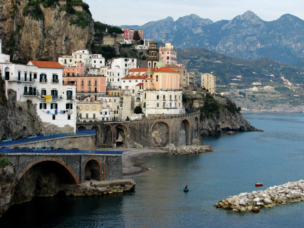 The Amalfi coast