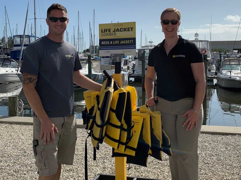 Life Jacket Loaner Station