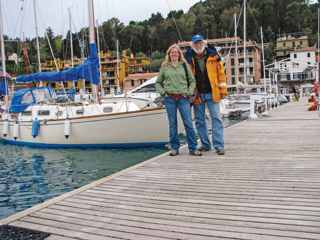 Amy and Jim at Ercole