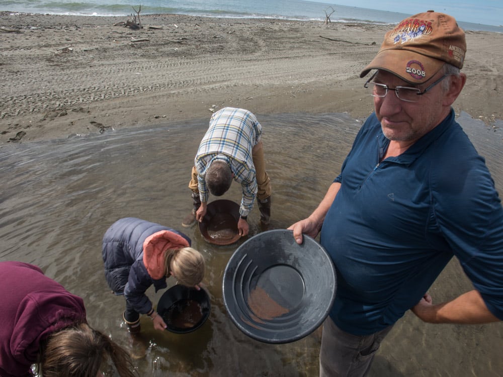 Panning for gold