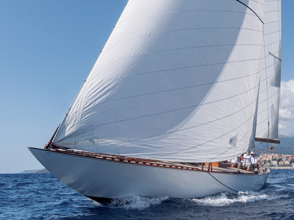 Yacht in Imperia, Italy