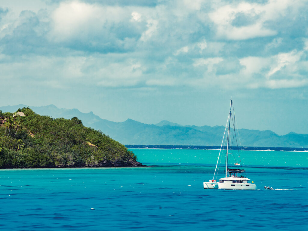 Sailboat on the water