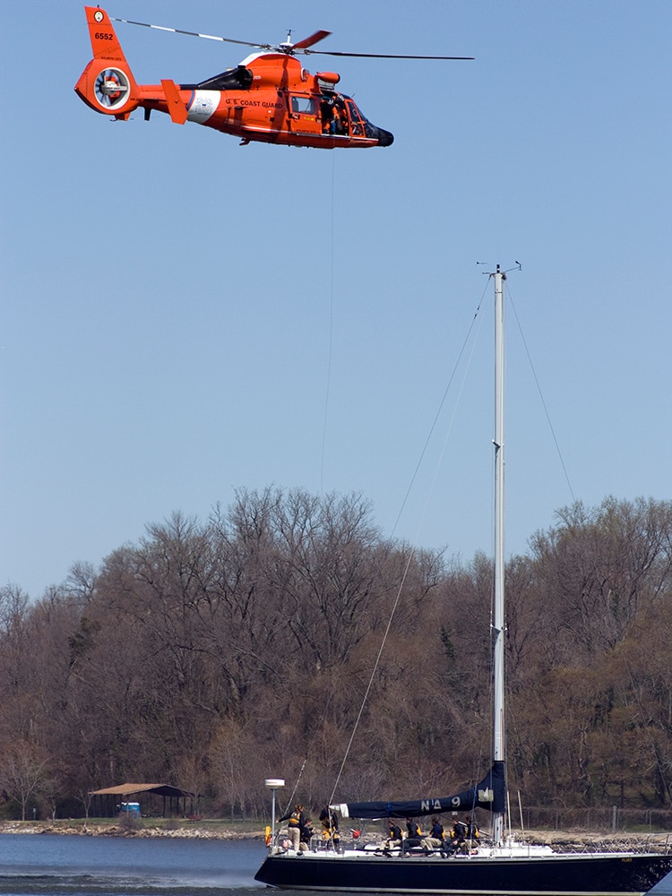 safety at sea helicopter rescue