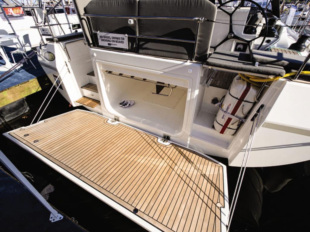 dinghy storage