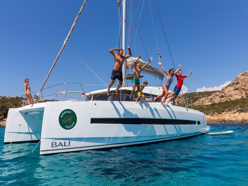 Catamaran in Corsica