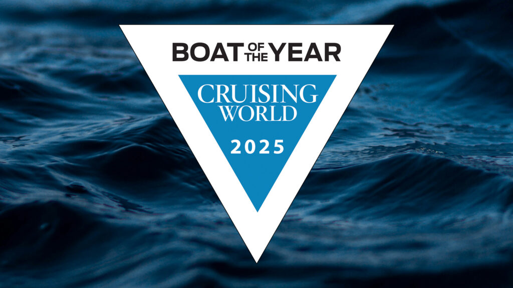 Cruising World 2025 Boat of the Year logo