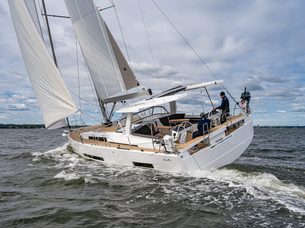 Hanse 510 test in Annapolis