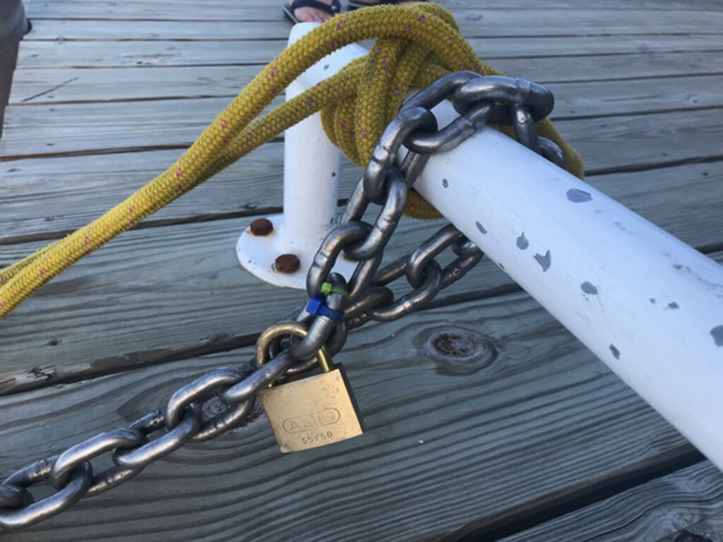 Dinghy chain