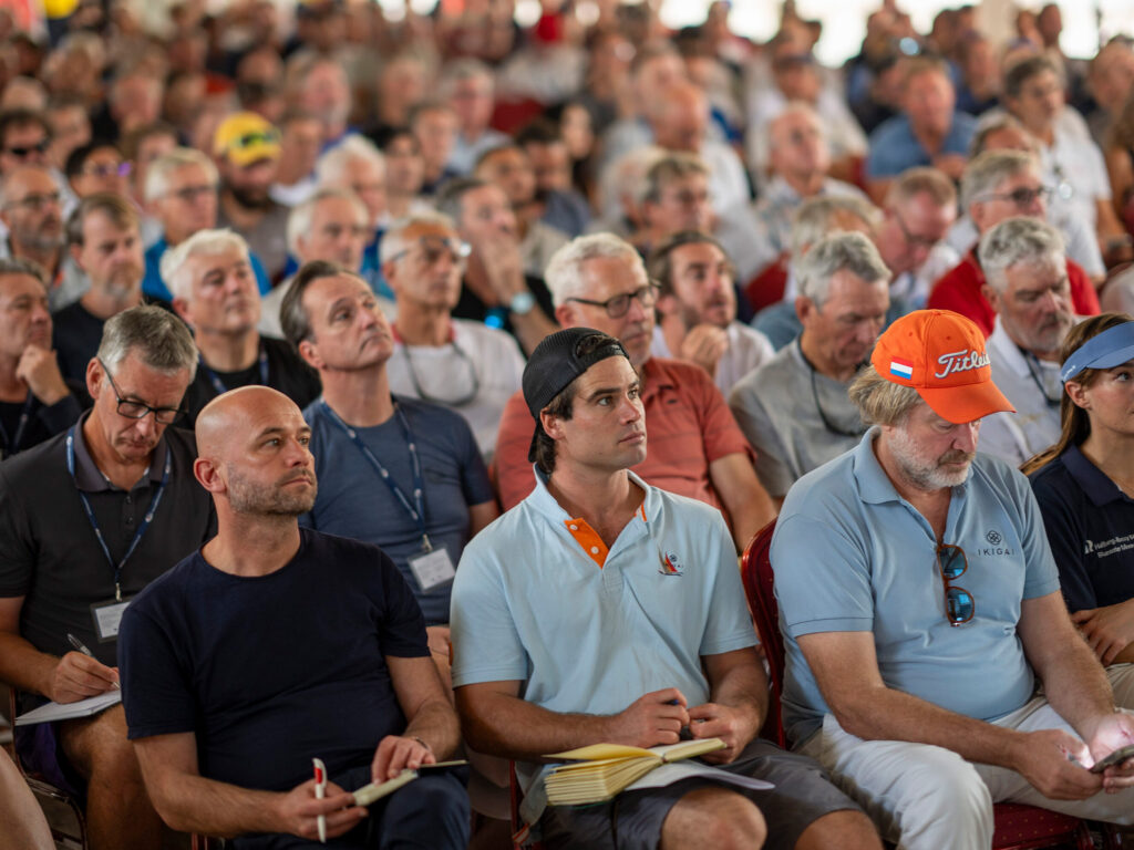 Arc skippers briefing in Las Palmas