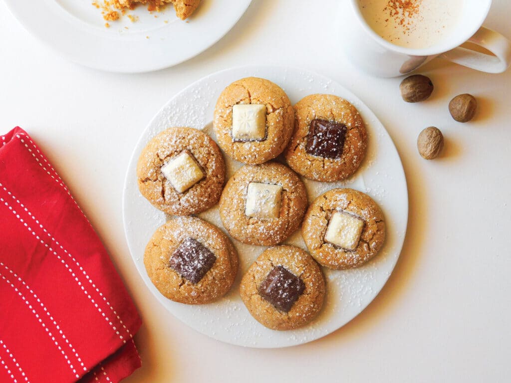 cookies on a plate