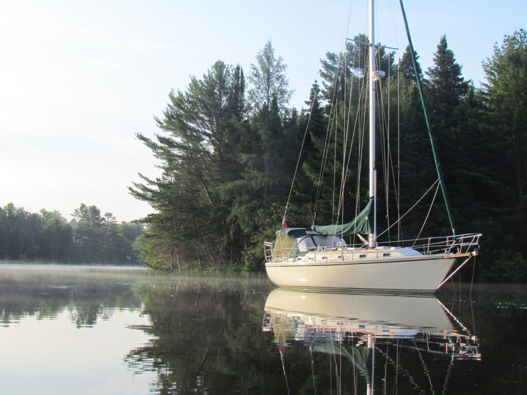 Sailboat on Lake Superior