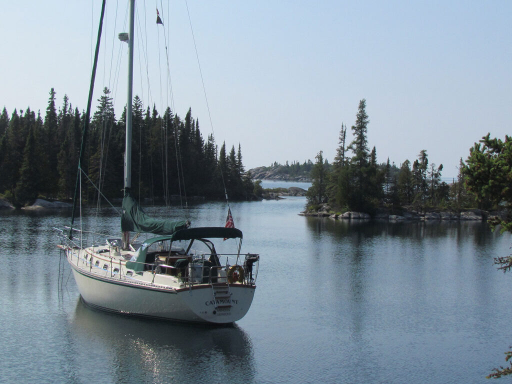 Sailboat on Lake Superior