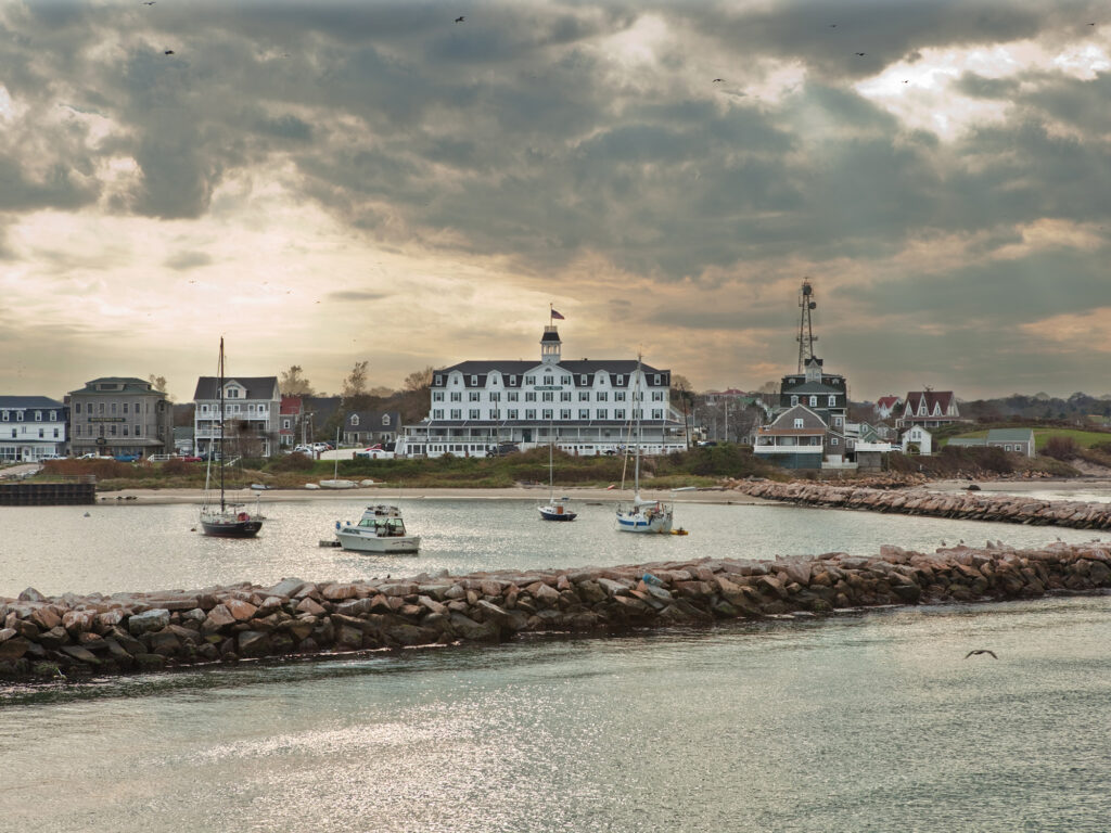 Block Island harbor, Rhode Island